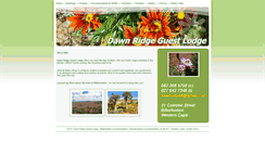 Desktop Screenshot of dawnridge.co.za